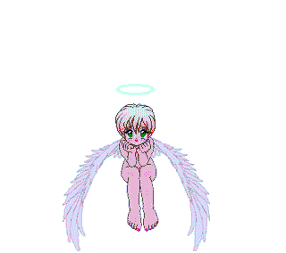 Gif animé ange ailes